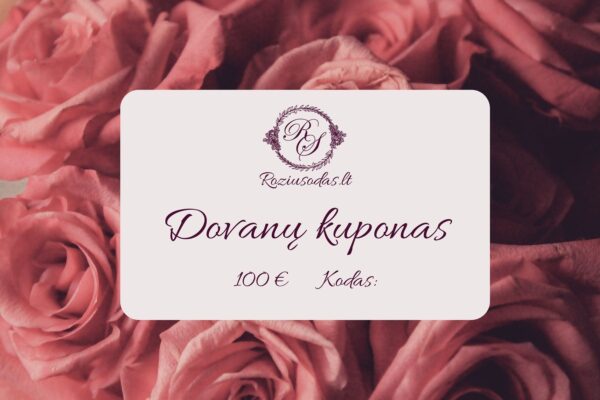 Dovanų kuponas
