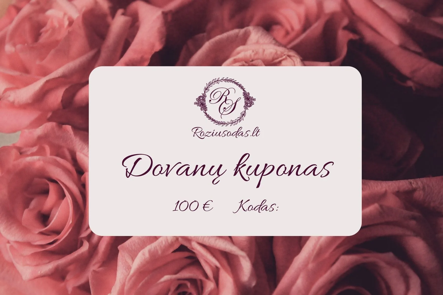 Dovanų kuponas