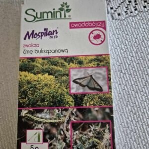 Mospilan 20SP nuo buksmedžio kandžių