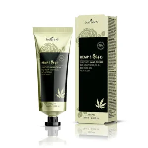 Rankų kremas Hemp &; Rose 75 ml