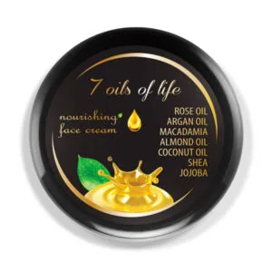 Maitinamasis veido kremas 7 Gyvybės aliejai 150 ml