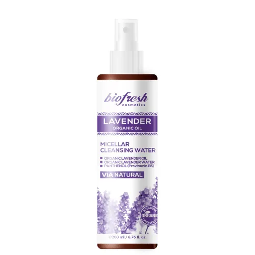 Micelinis valomasis vanduo Lavender Biofresh 200ml. purškiamas