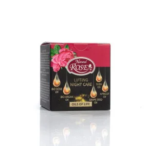 Lifting night care rosa oil and bio argan oil Natural Rose Arsy Cosmetics 50ml