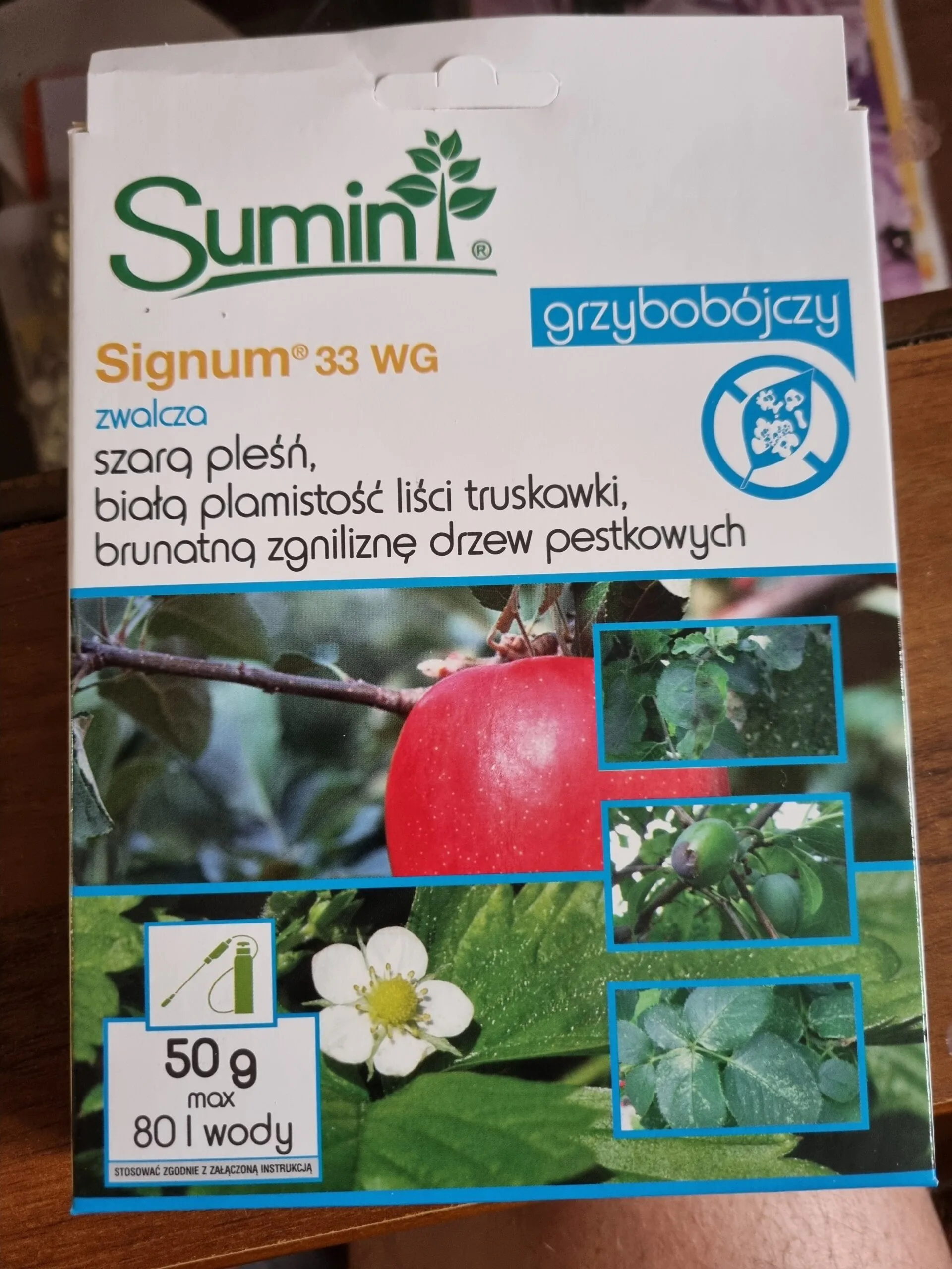 SUMIN SIGNUM 33 WG 50 g nuo grybinių ligų