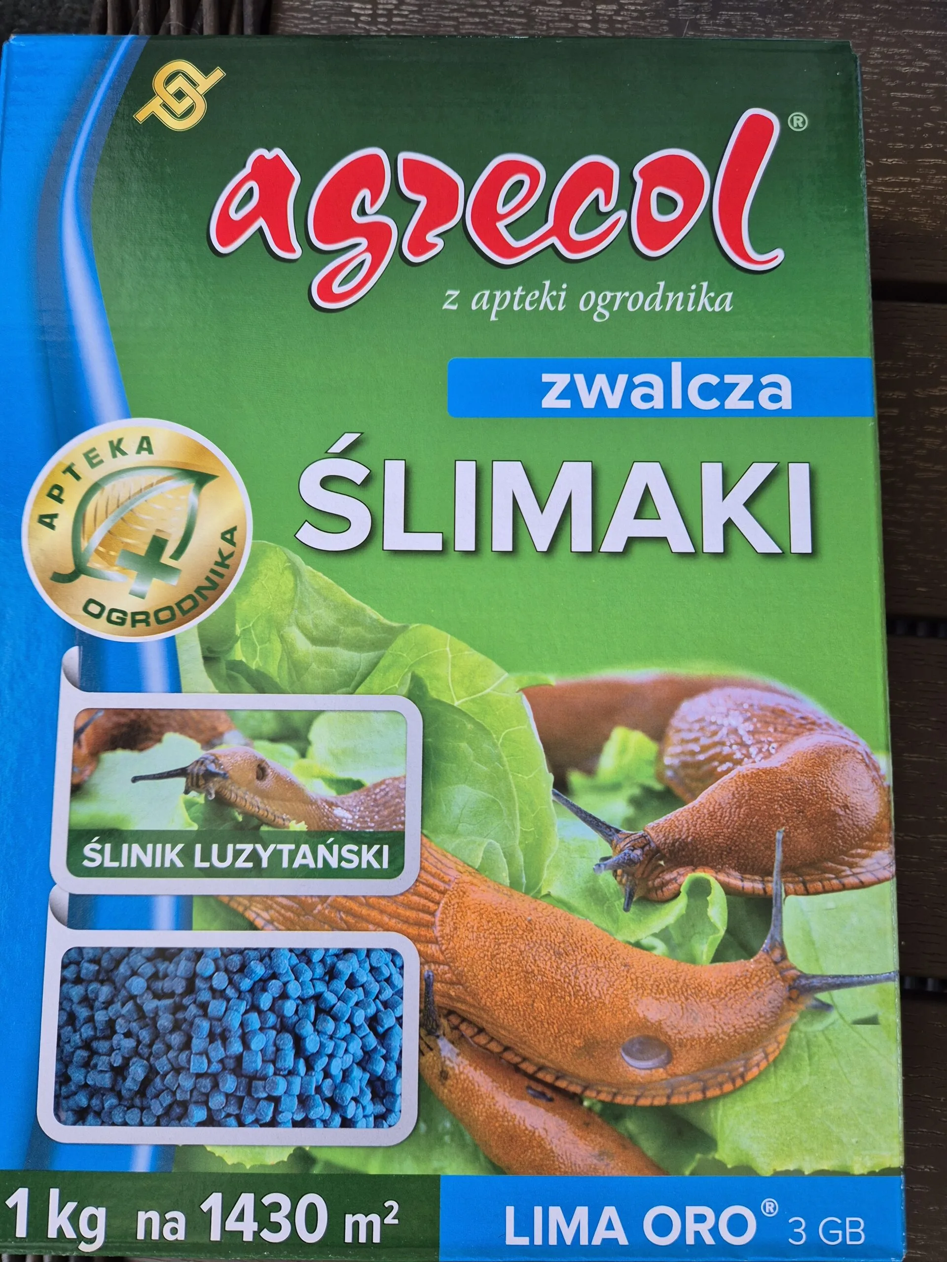 Lima Oro 1kg nuo šliūžų
